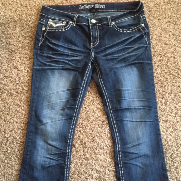 Antique Rivet Denim - Antique River brand jeans size 34